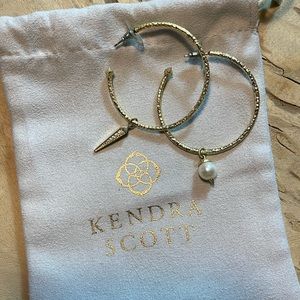 KENDRA SCOTT - Duality Gold Charm Earring Set